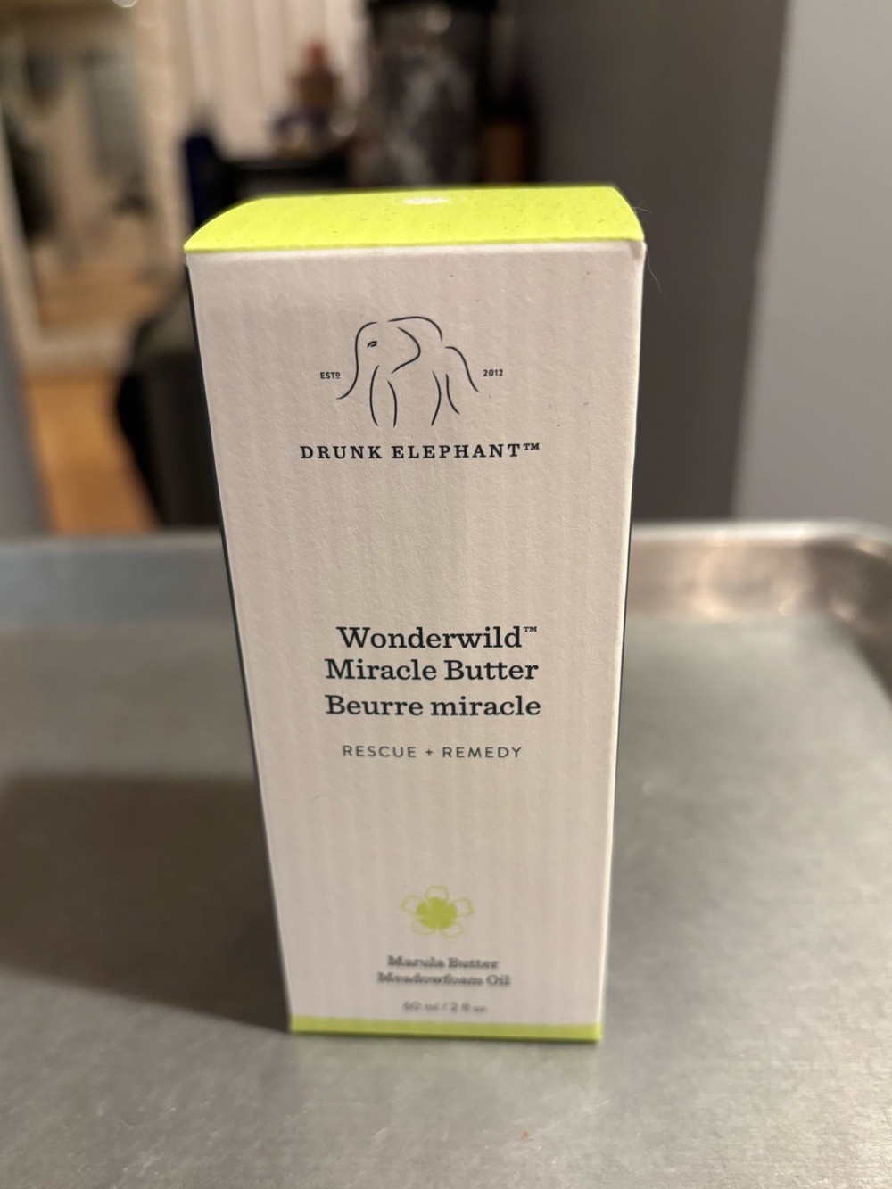 Drunk Elephant Wonderwild Miracle Butter – Cream & Lime Green Accent